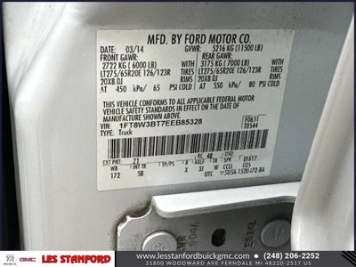 2014 Ford Super Duty F-350 SRW XLT