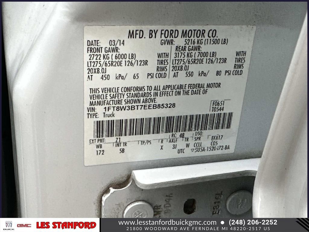 2014 Ford Super Duty F-350 SRW XLT