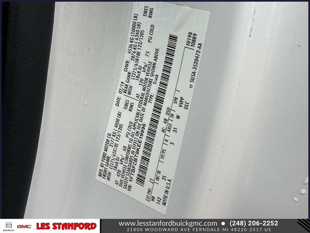 2019 Ford Super Duty F-250 SRW XL