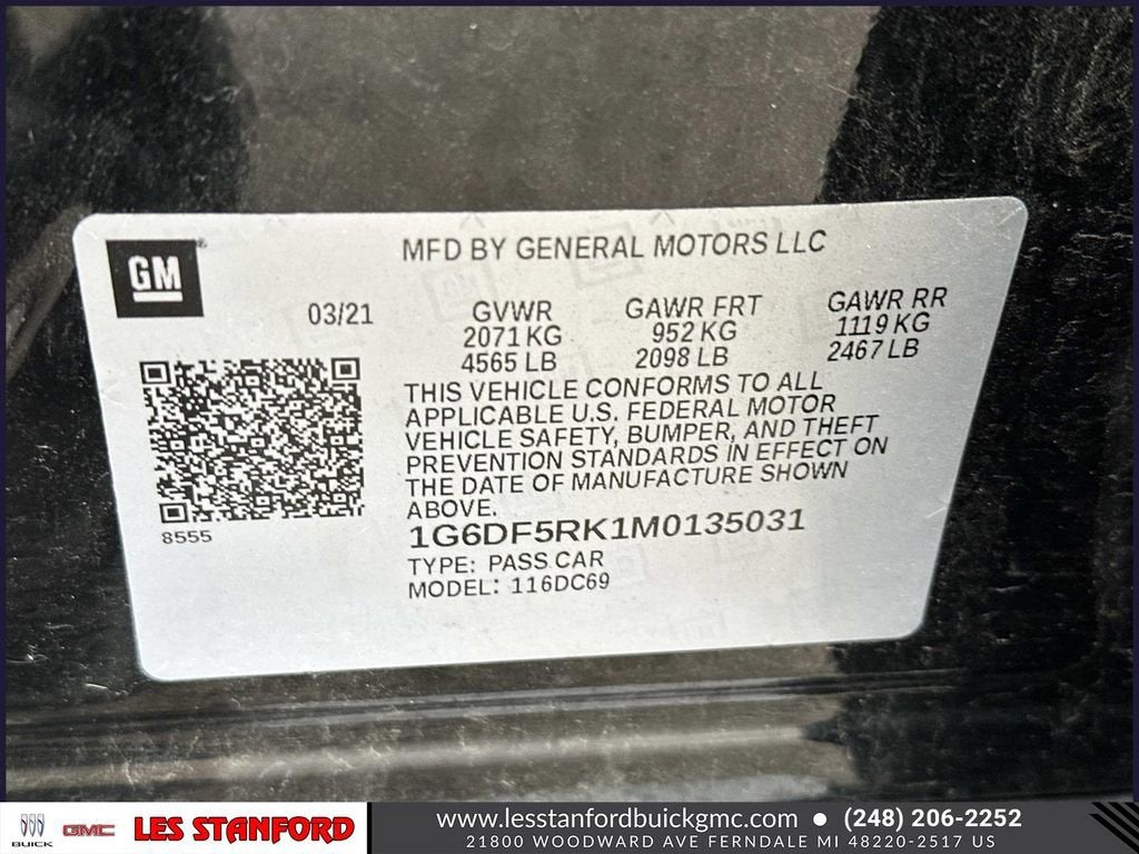 2021 Cadillac CT4 Premium Luxury