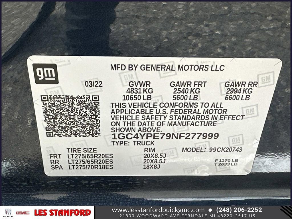 2022 Chevrolet Silverado 2500 HD LTZ