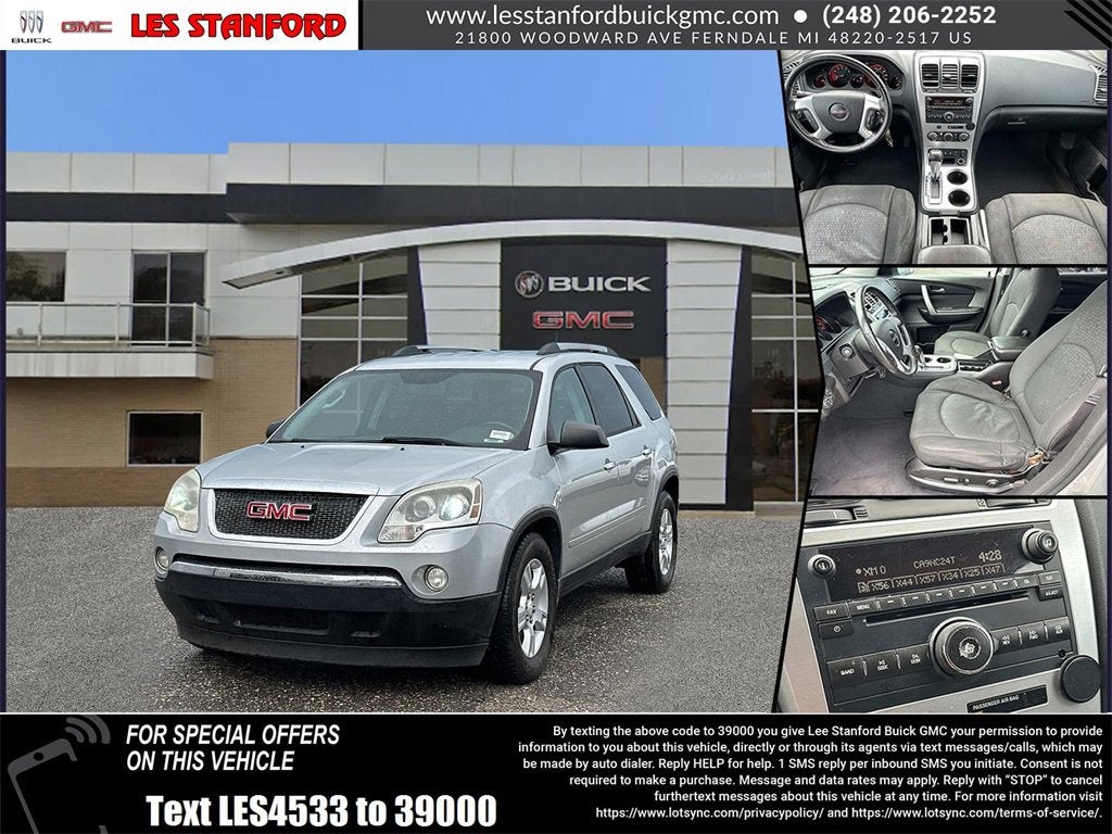 2011 GMC Acadia SLE