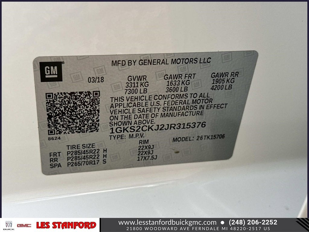 2018 GMC Yukon Denali