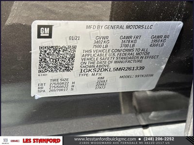 2021 GMC Yukon Denali