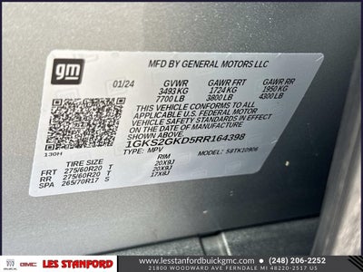 2024 GMC Yukon XL SLT