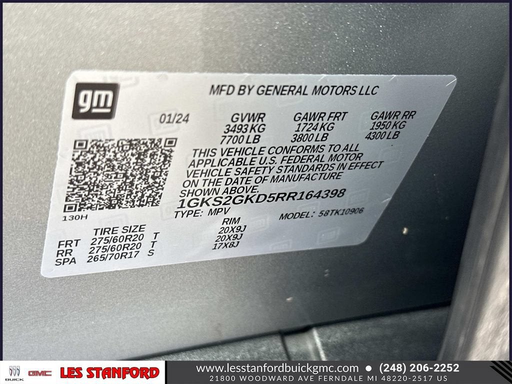 2024 GMC Yukon XL SLT