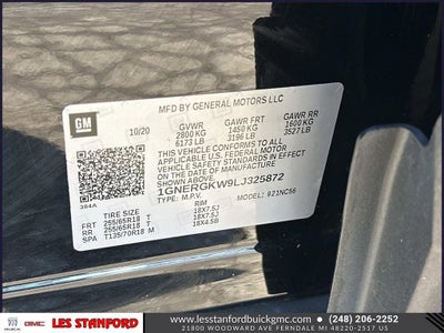 2020 Chevrolet Traverse LT Cloth