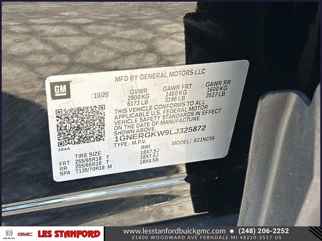 2020 Chevrolet Traverse LT Cloth