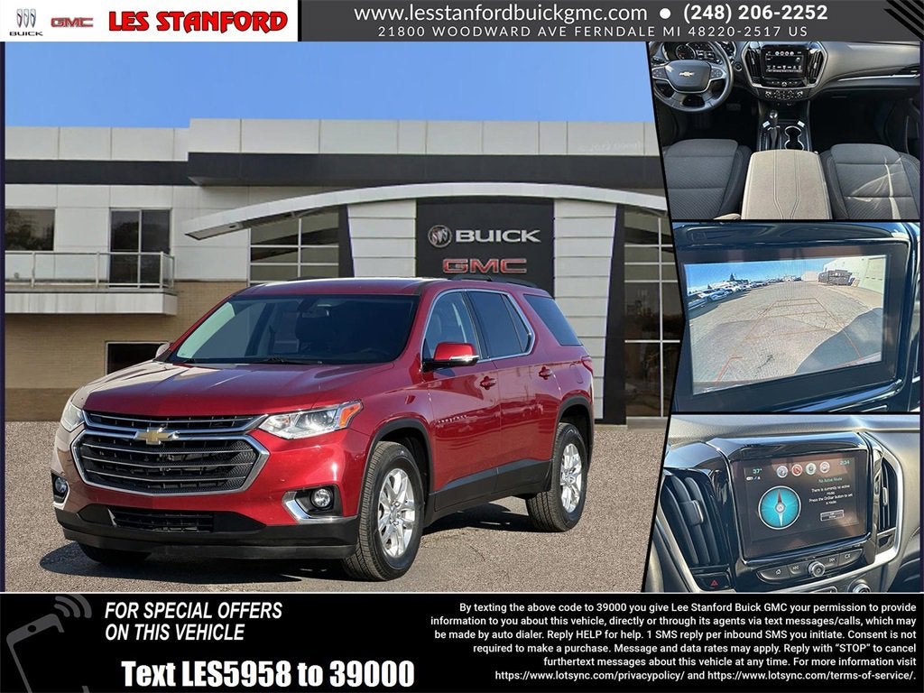 2019 Chevrolet Traverse LT Cloth