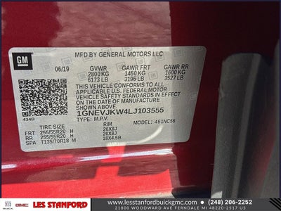 2020 Chevrolet Traverse RS