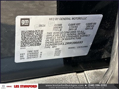 2024 Chevrolet Suburban High Country
