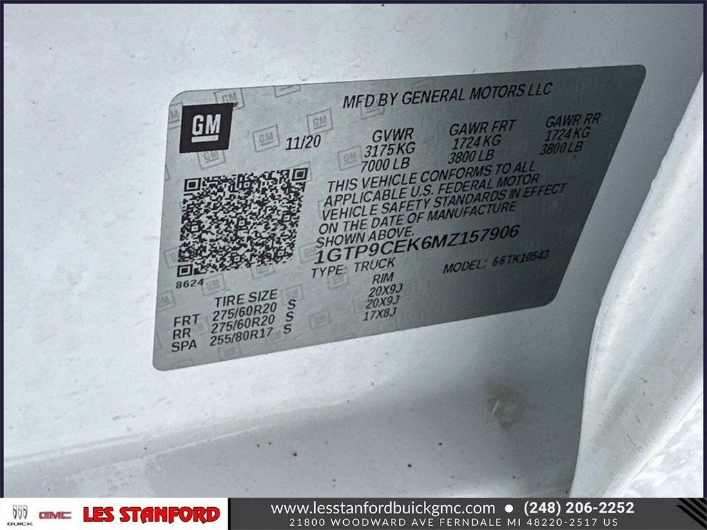 2021 GMC Sierra 1500 Elevation