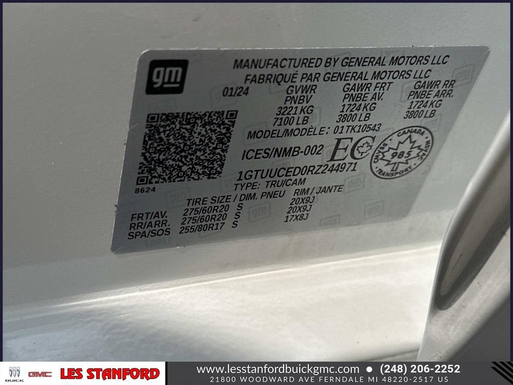 2024 GMC Sierra 1500 Elevation