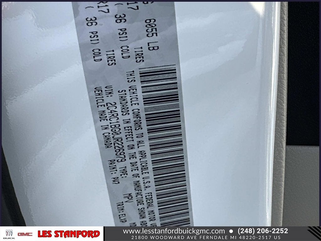 2018 Chrysler Pacifica Touring L