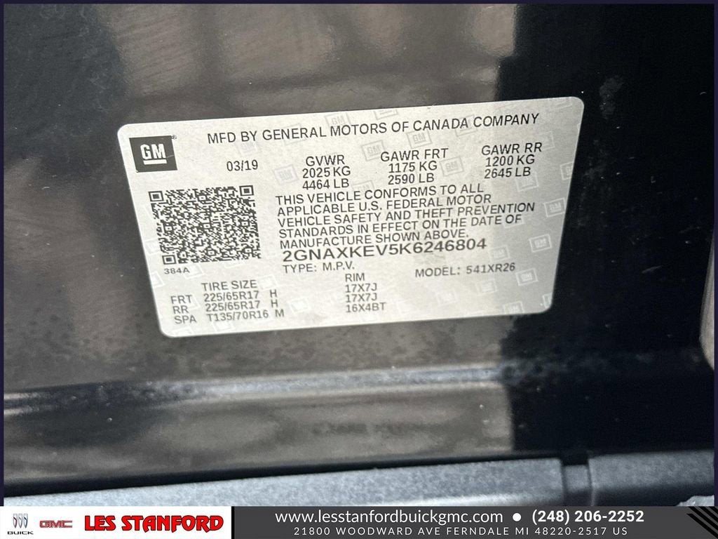 2019 Chevrolet Equinox LT