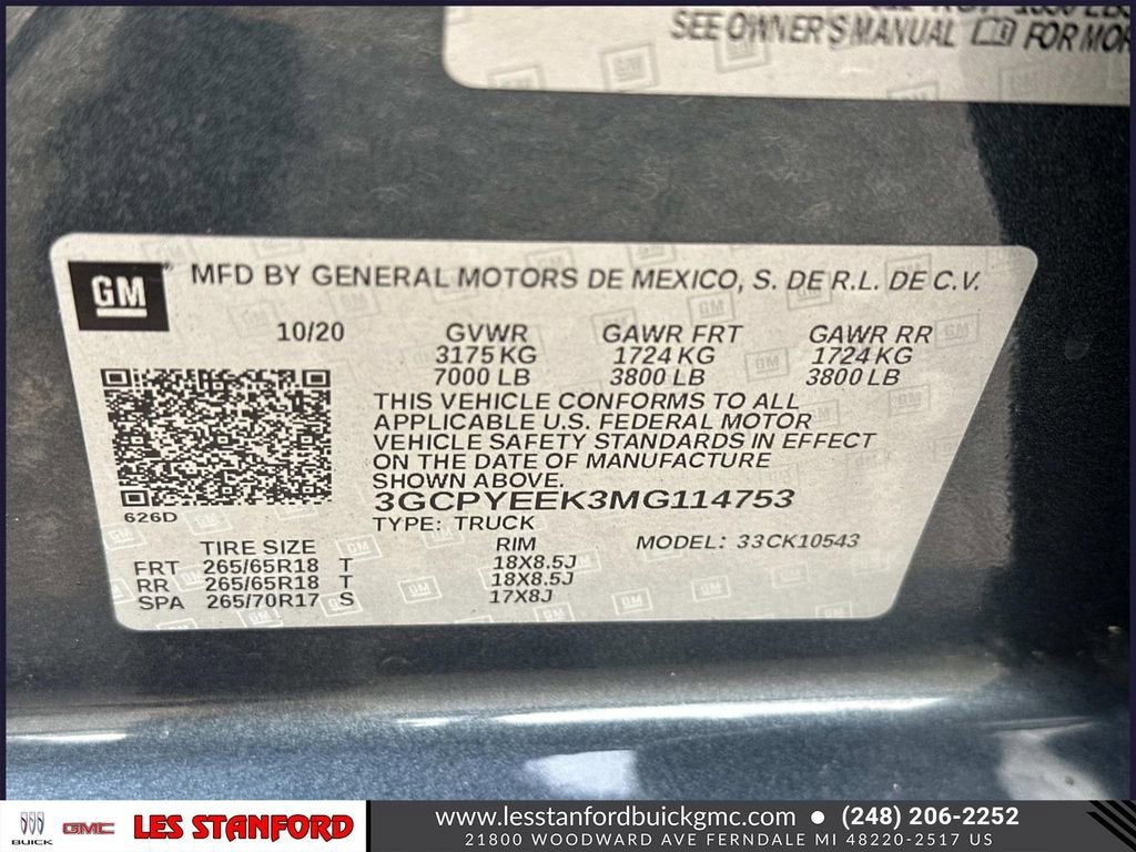 2021 Chevrolet Silverado 1500 RST