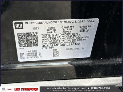 2023 GMC Terrain SLE