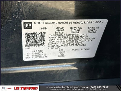 2024 GMC Terrain SLE