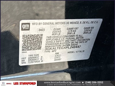 2023 GMC Terrain SLE