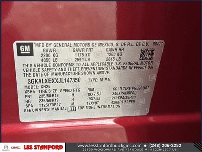 2018 GMC Terrain Denali