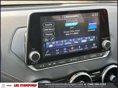 2022 Nissan Sentra SR