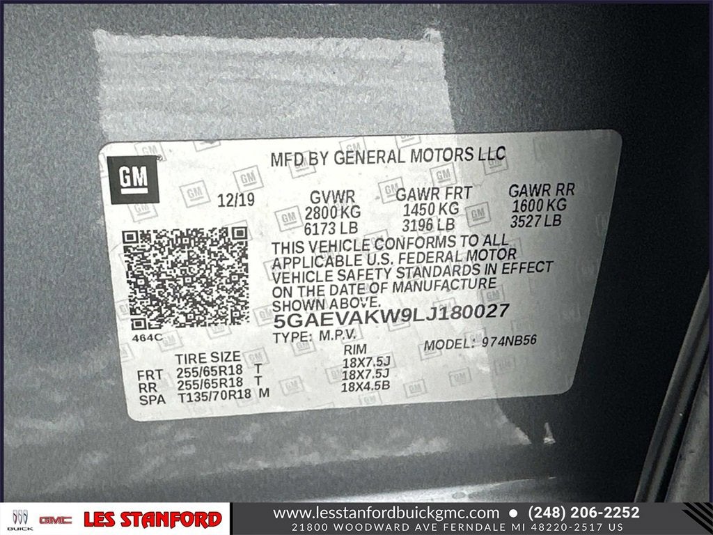 2020 Buick Enclave Essence