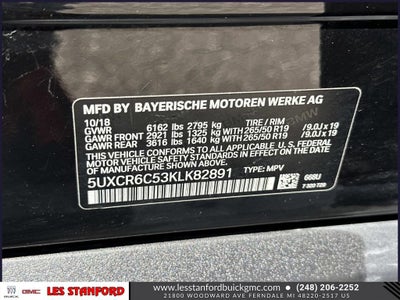 2019 BMW X5 xDrive40i