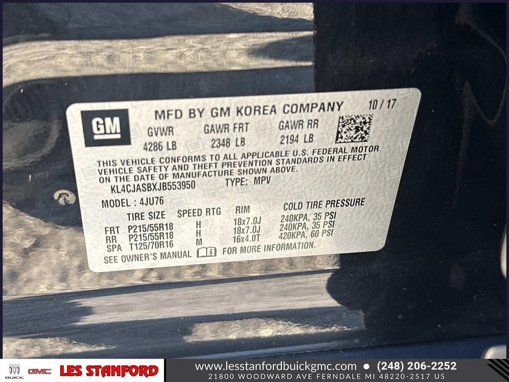 2018 Buick Encore Preferred