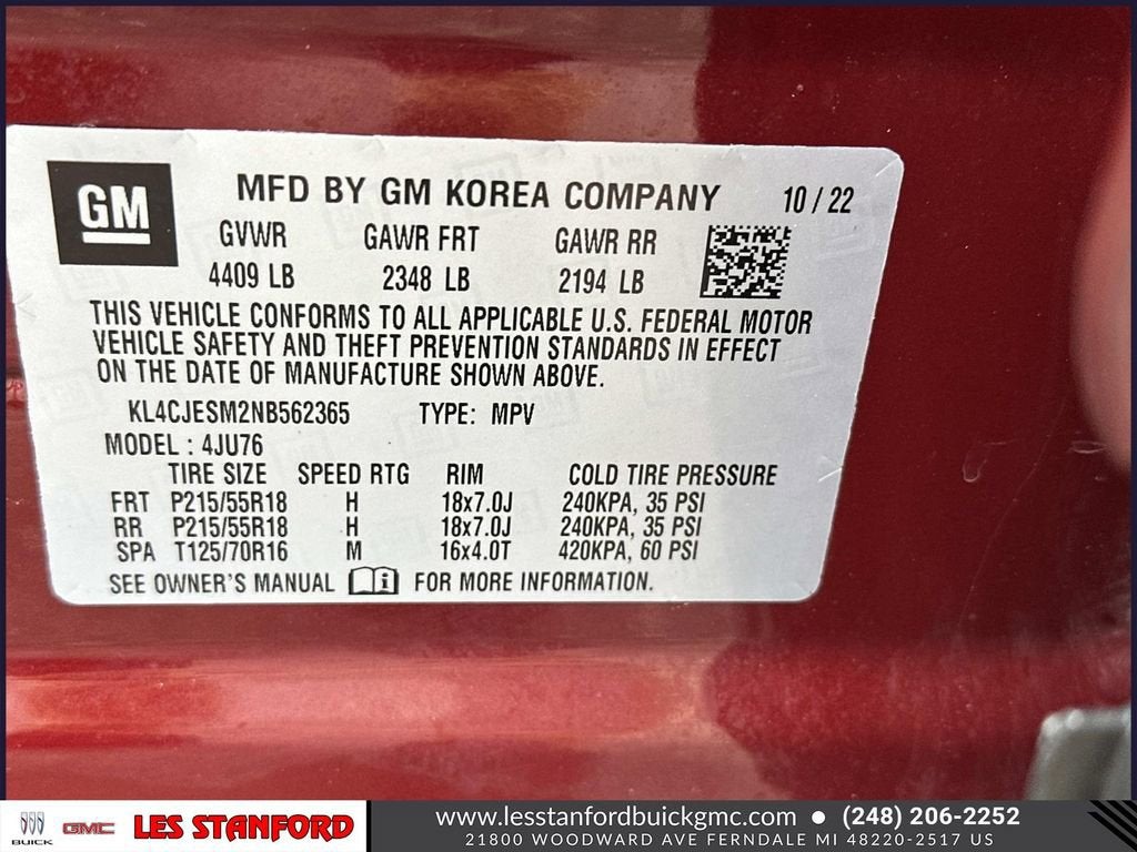 2022 Buick Encore Preferred