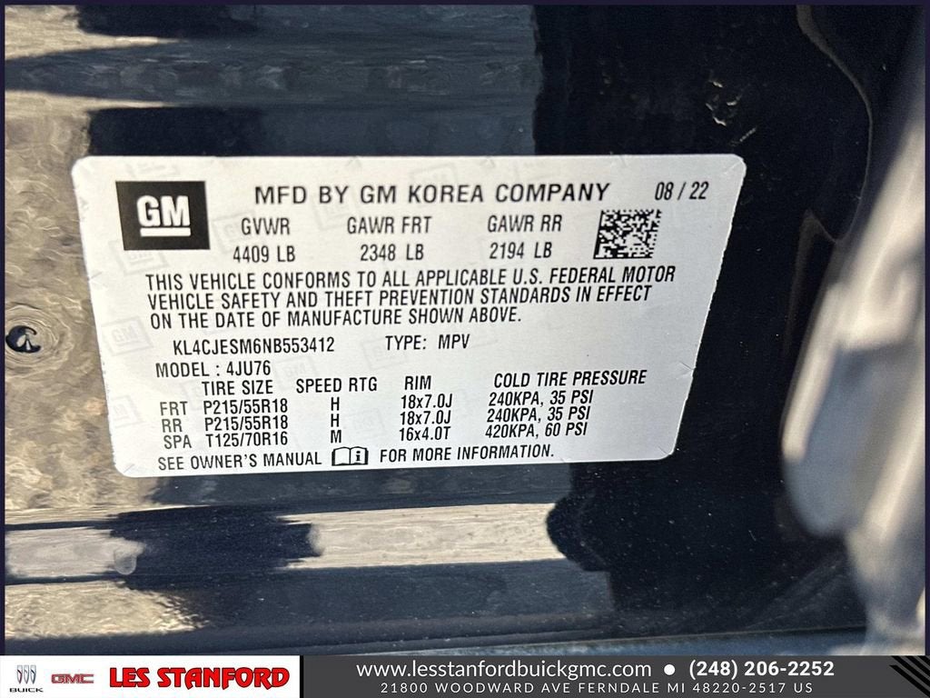 2022 Buick Encore Preferred