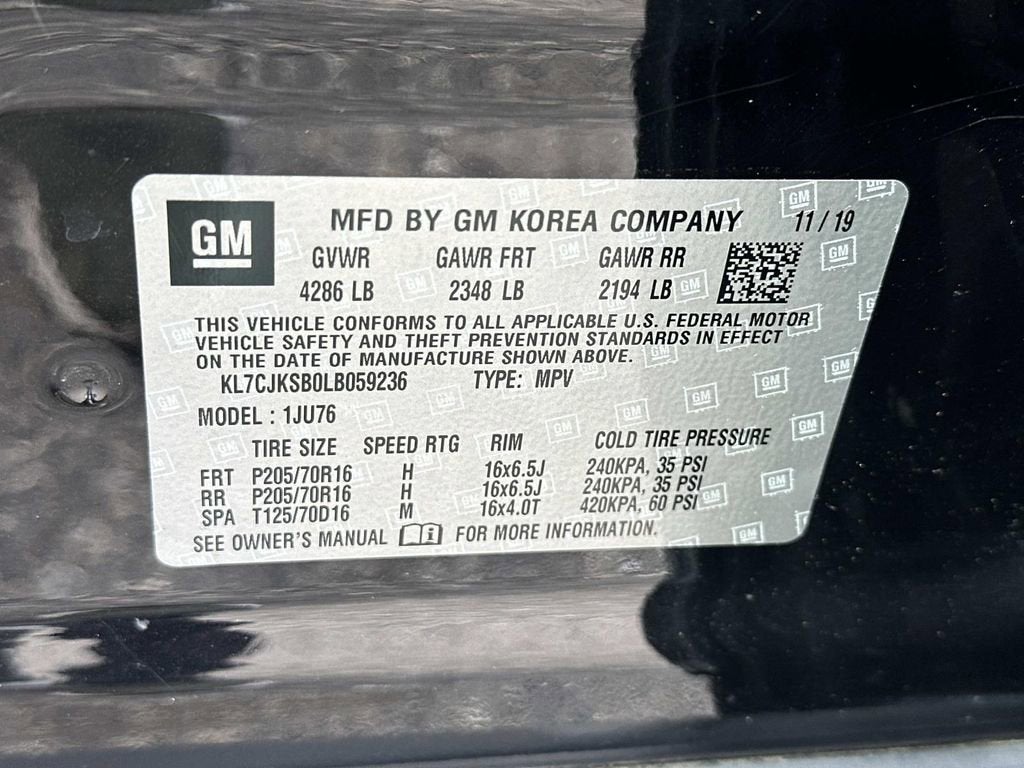 2020 Chevrolet Trax LS