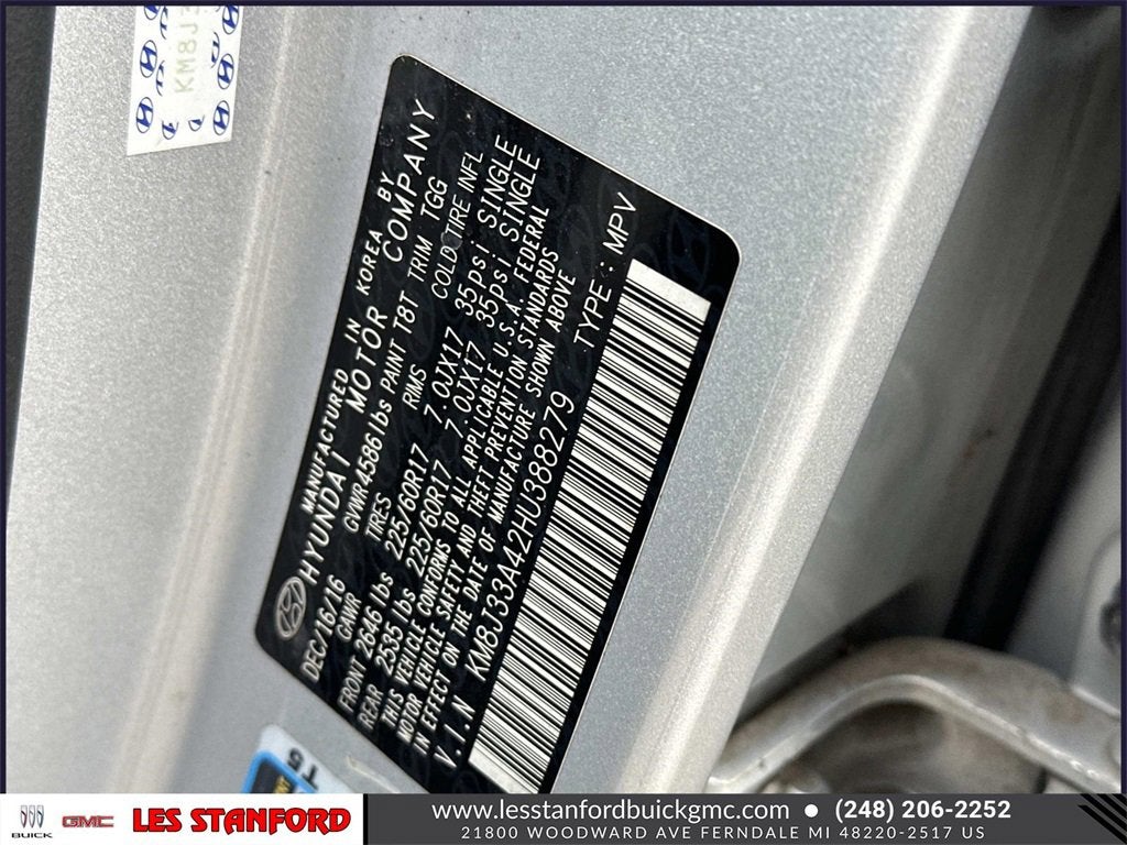 2017 Hyundai Tucson SE