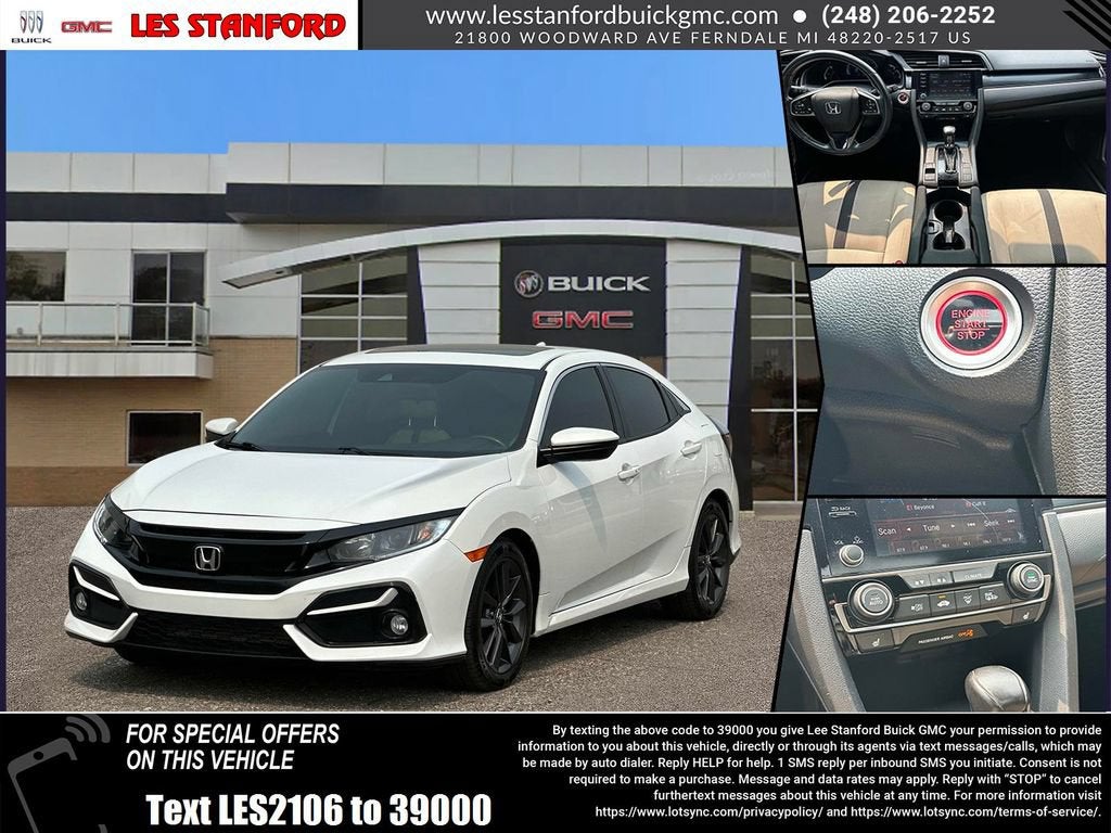 2020 Honda Civic Hatchback EX