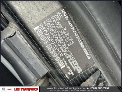 2015 BMW i3 4DR HB W/RANGE EX