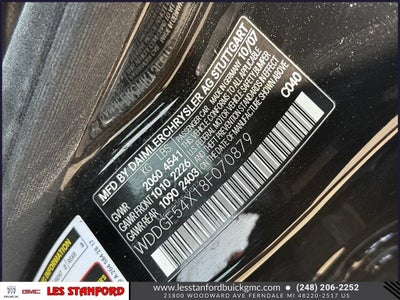 2008 Mercedes-Benz C-Class 3.0L Sport