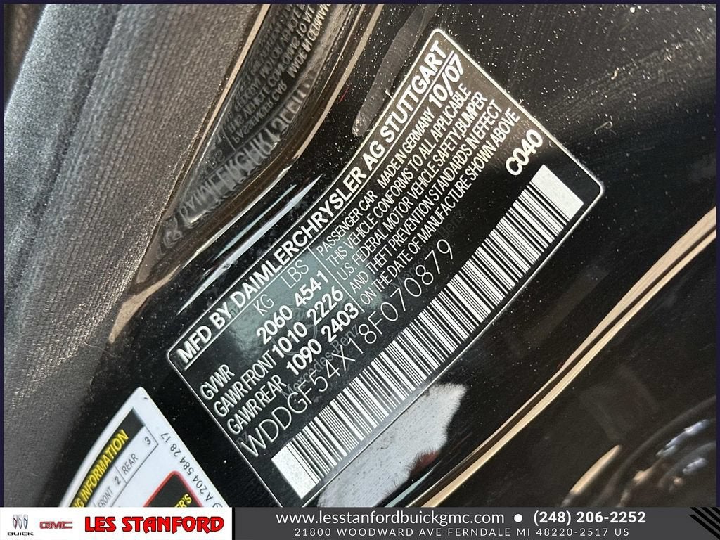 2008 Mercedes-Benz C-Class 3.0L Sport