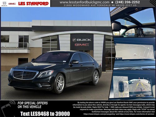 2015 Mercedes-Benz S-Class S 550
