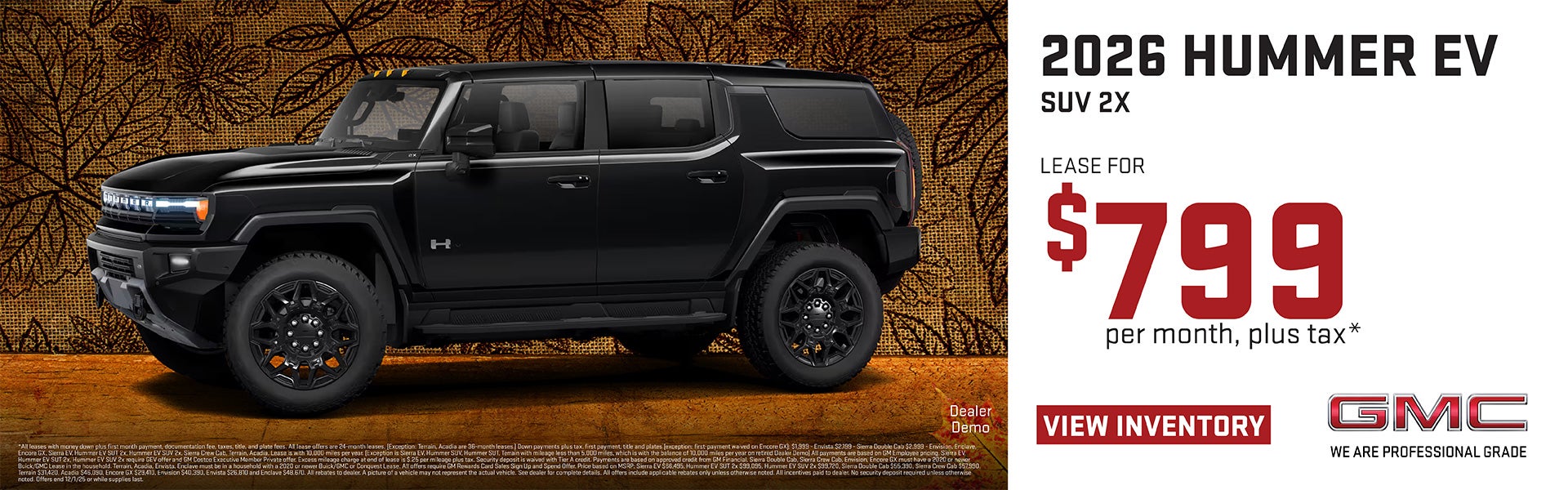 2026 HUMMER EV SUV